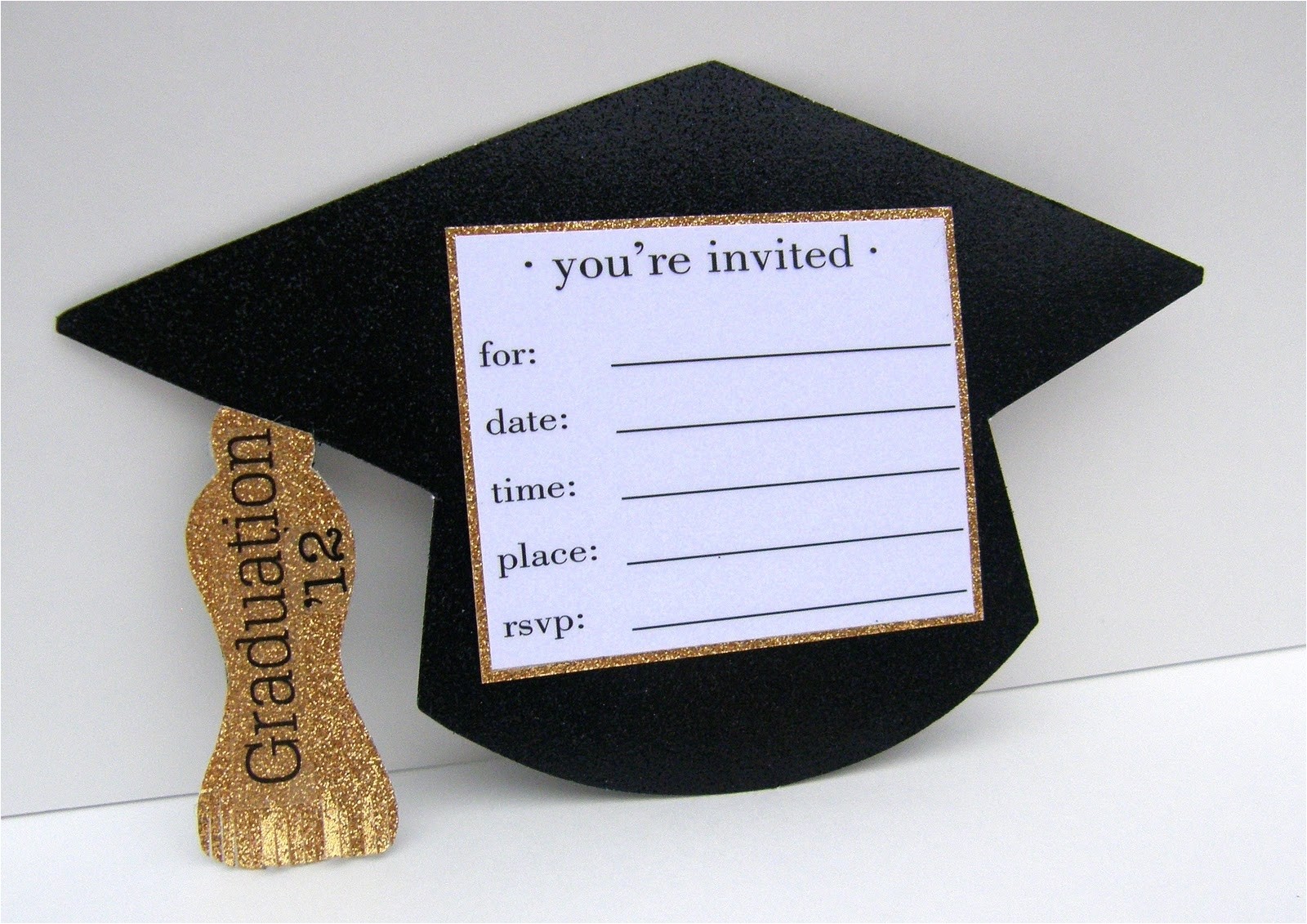 homemade graduation invitation ideas