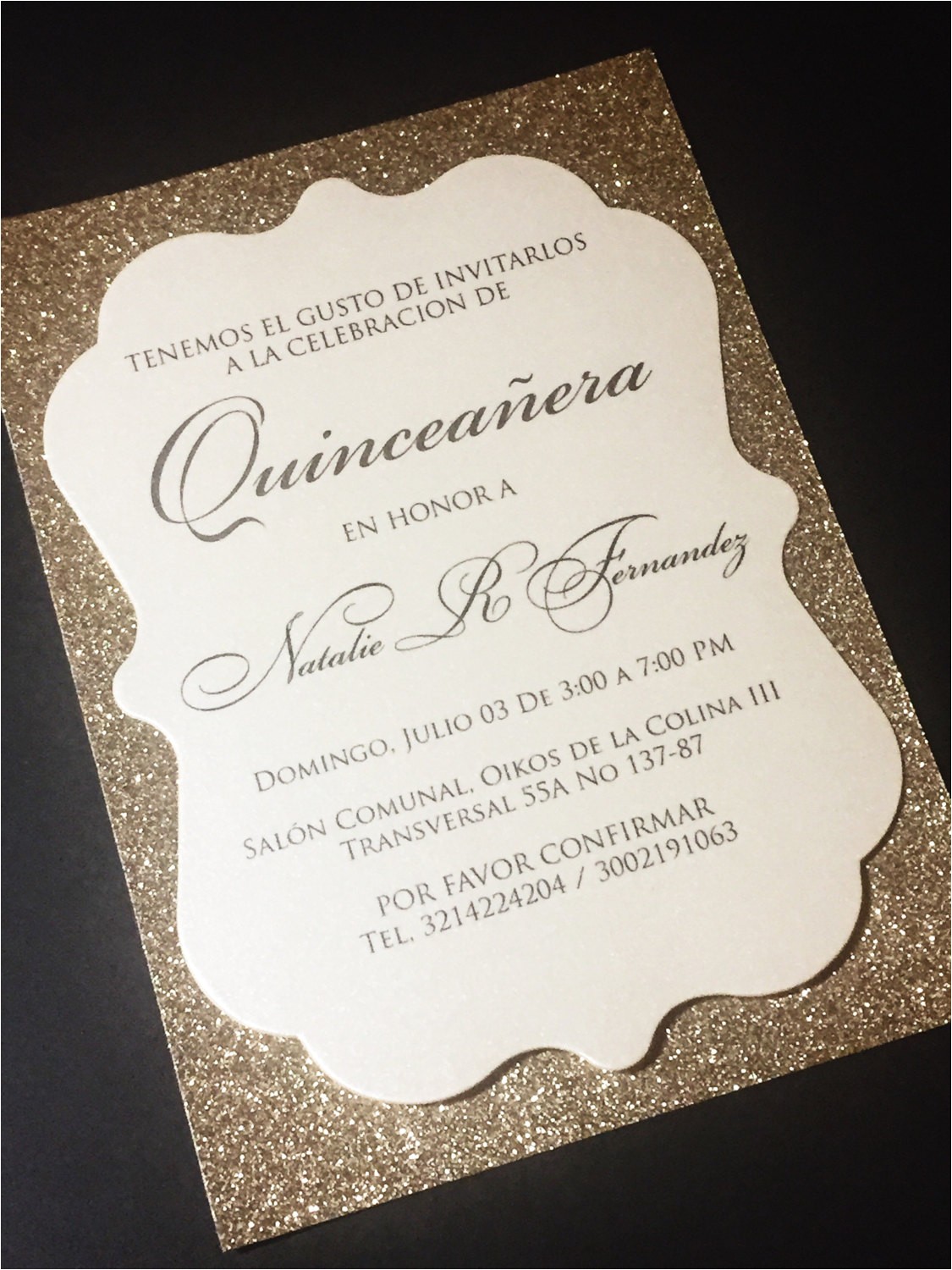 quinceanera invitation sweet 16