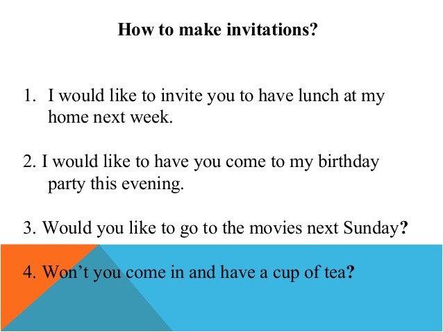 invitations and replies to invitations1