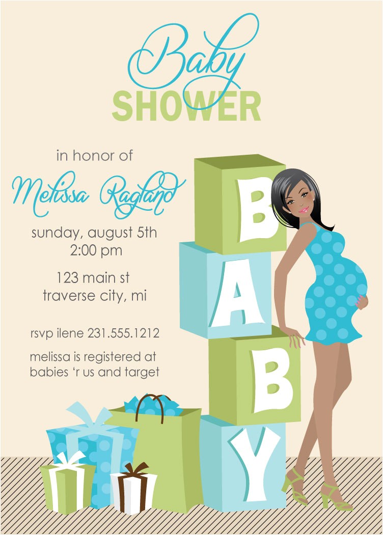 baby boy shower invitations cheap 2