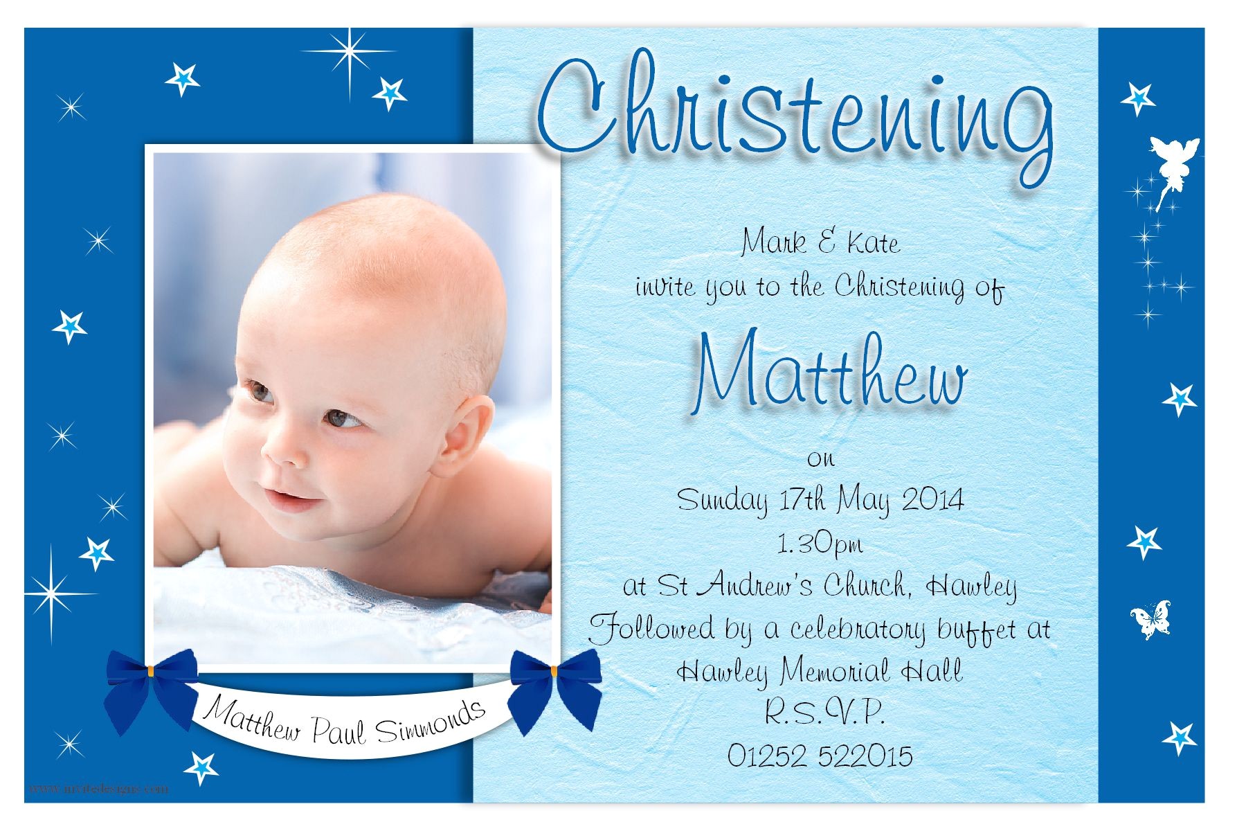 christening invitation cards for baby girl
