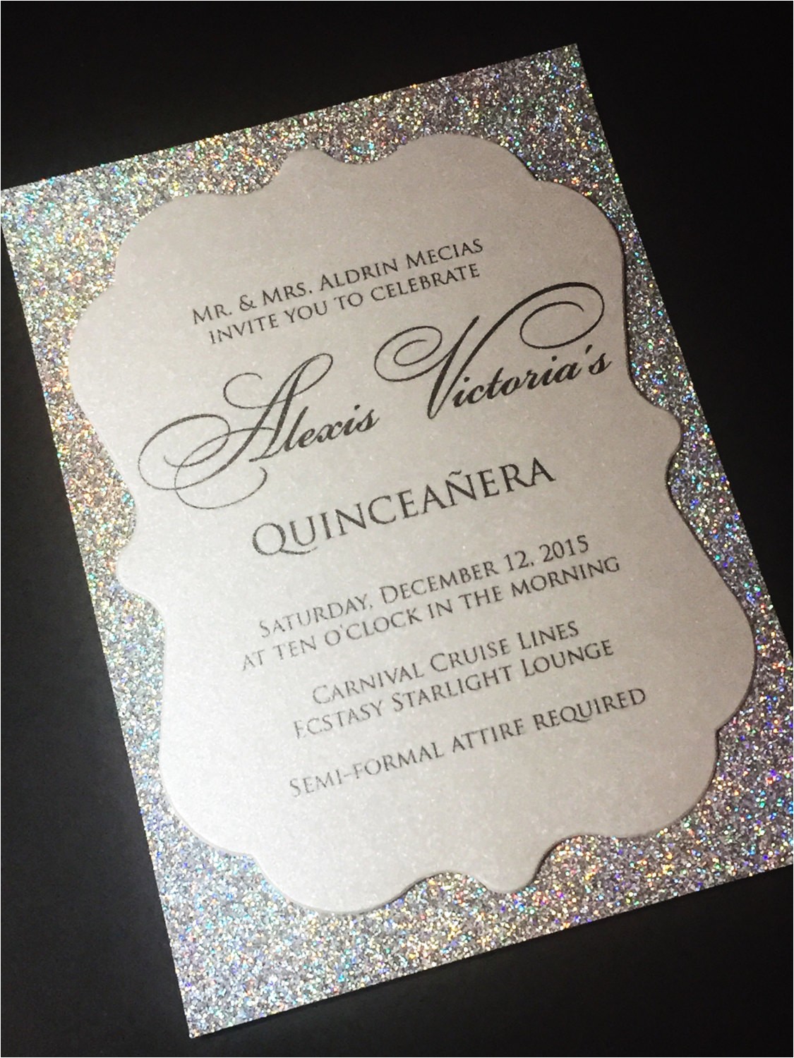 quinceanera invitation sweet 16