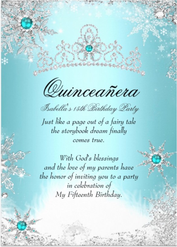 quinceanera invitations template