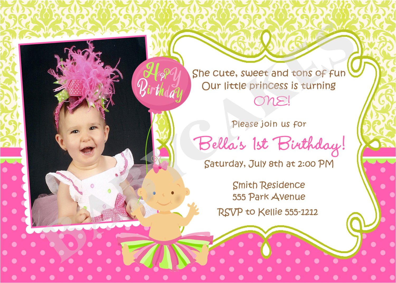 Invitation Quotes for First Birthday Party Quotes for 1st Birthday Invitations Quotesgram