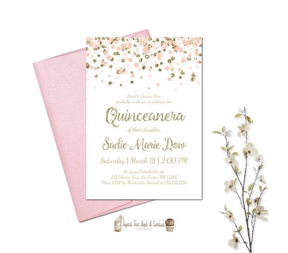 quinceanera invitations