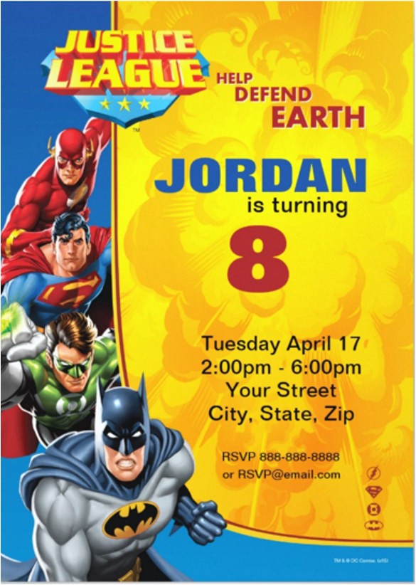justice league birthday party