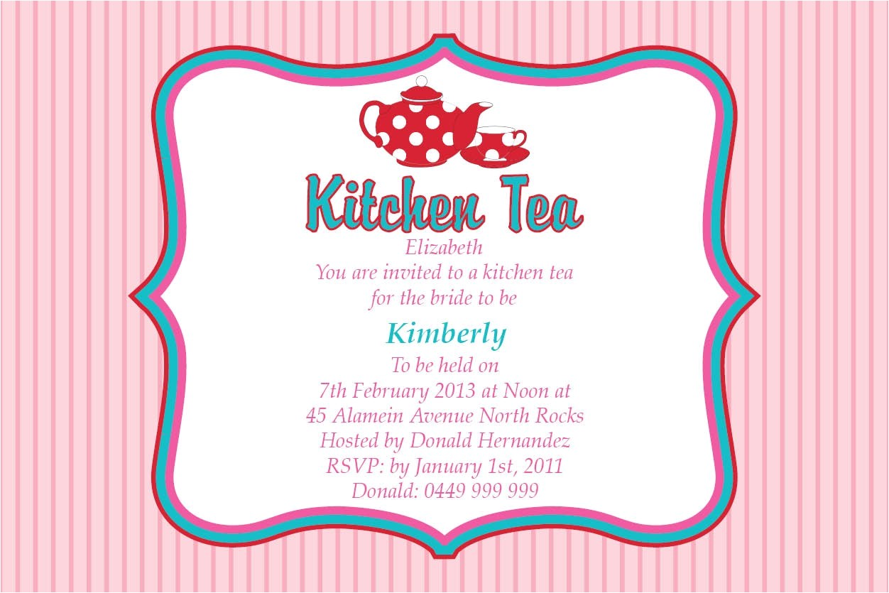 free printable kitchen bridal shower invitations templates