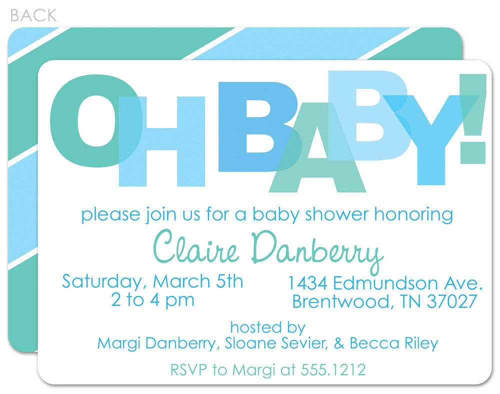 baby shower invitation wording for boy