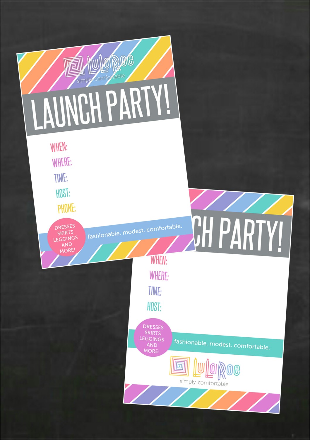 lularoe launch party invitation