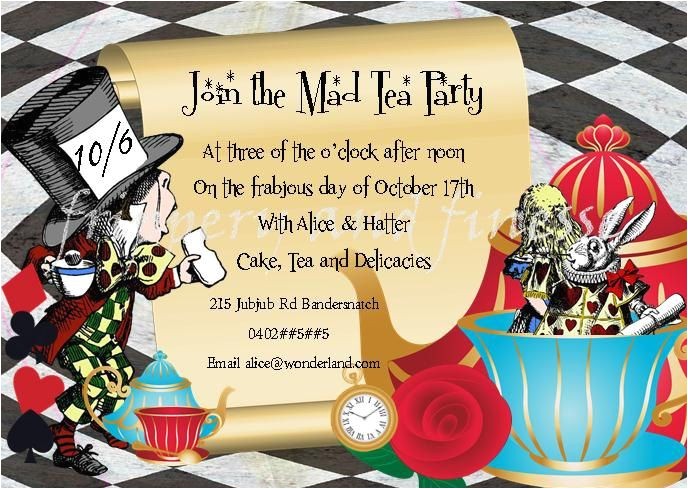 mad hatter tea party quotes