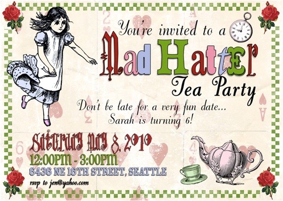 Mad Hatter Tea Party