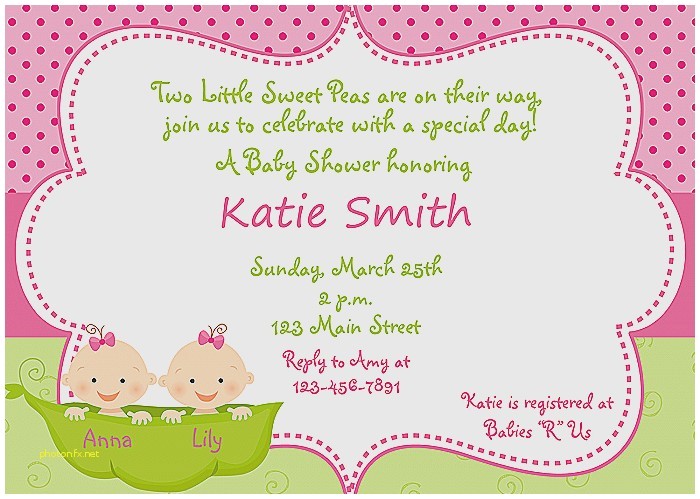 make my own baby shower invitations free