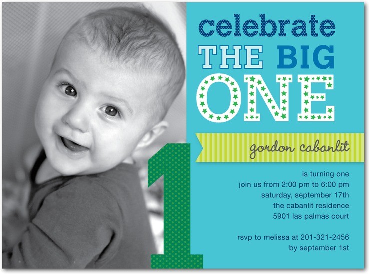 first birthday party invitations