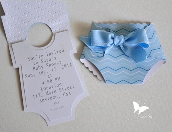making your own baby shower invitations
