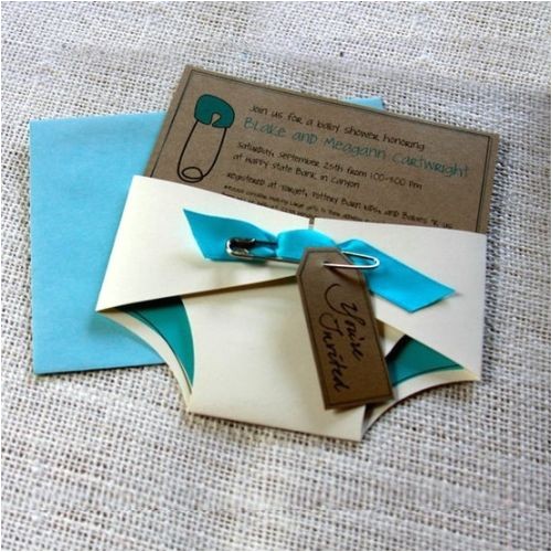 how to make baby shower invitations