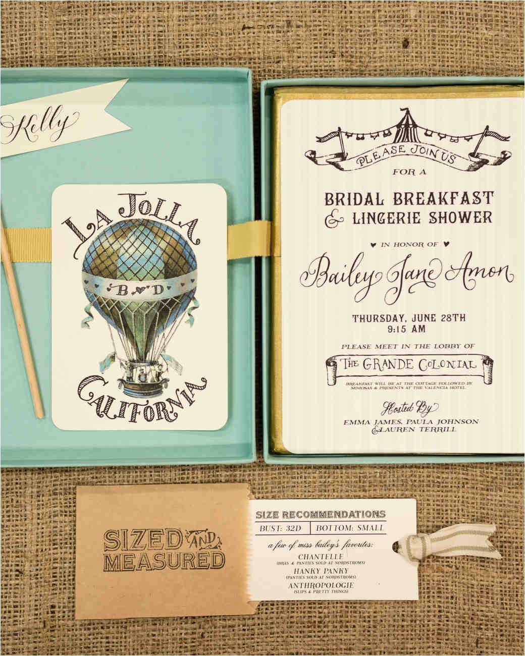 bridal shower invitations we love