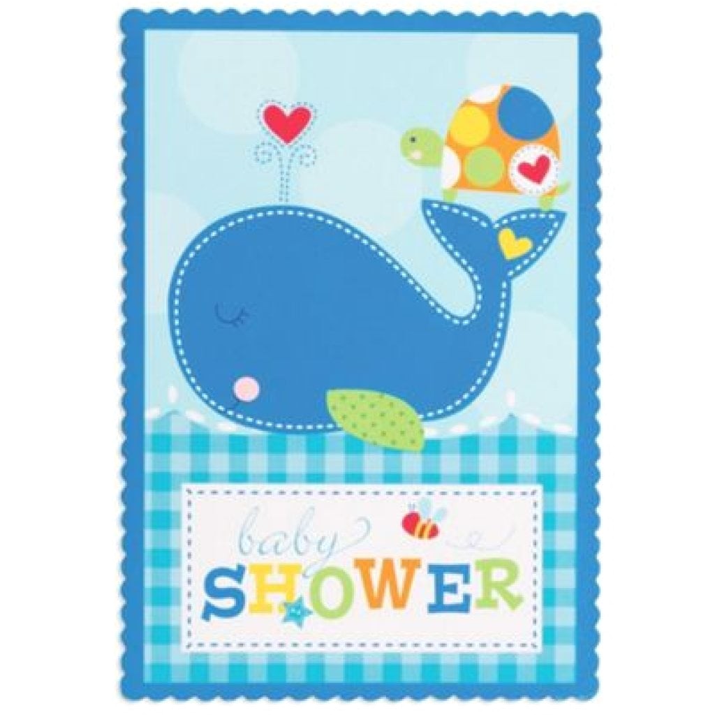 party city baby shower invitations