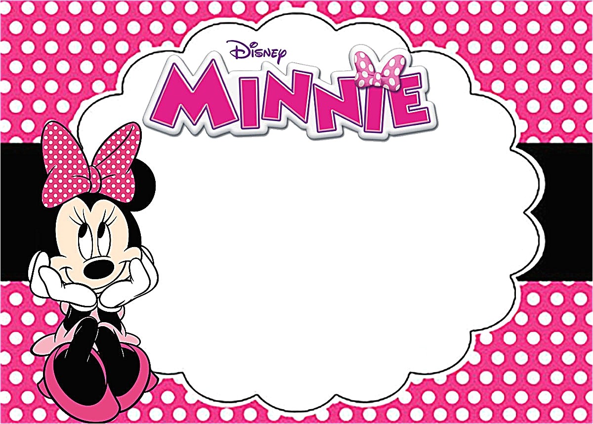 printable minnie mouse invitations picture