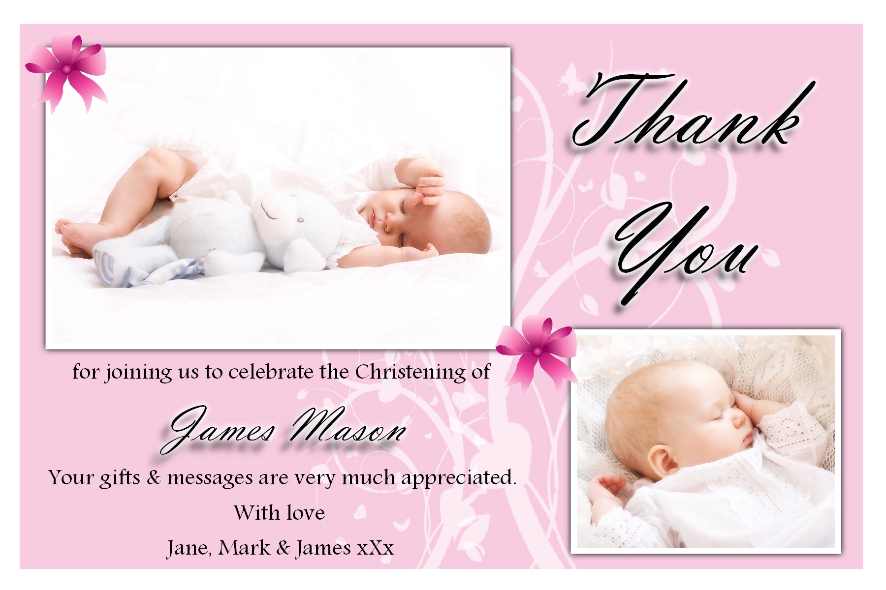 free christening invitation templates photoshop