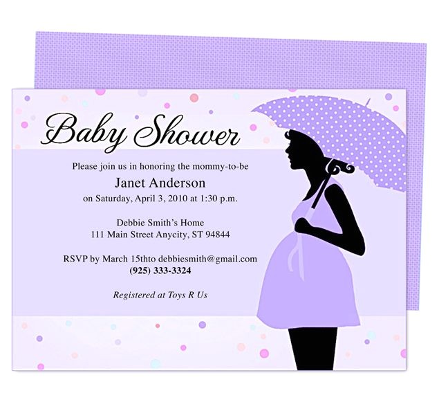 baby shower invitations templates editable