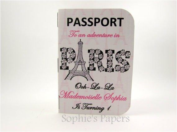 passport to paris invitation boarding pass save the date birthday party wedding invitations baby shower quinceanera