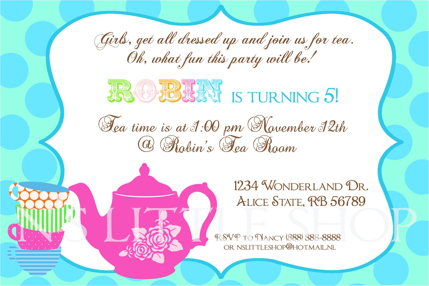 tea party invitation wording in support of invitations your party invitation templates with extraordinary ornaments 9