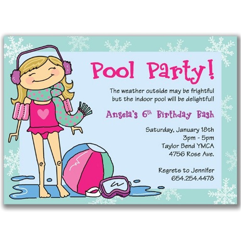 masterly tips to write attractive pool party invitations