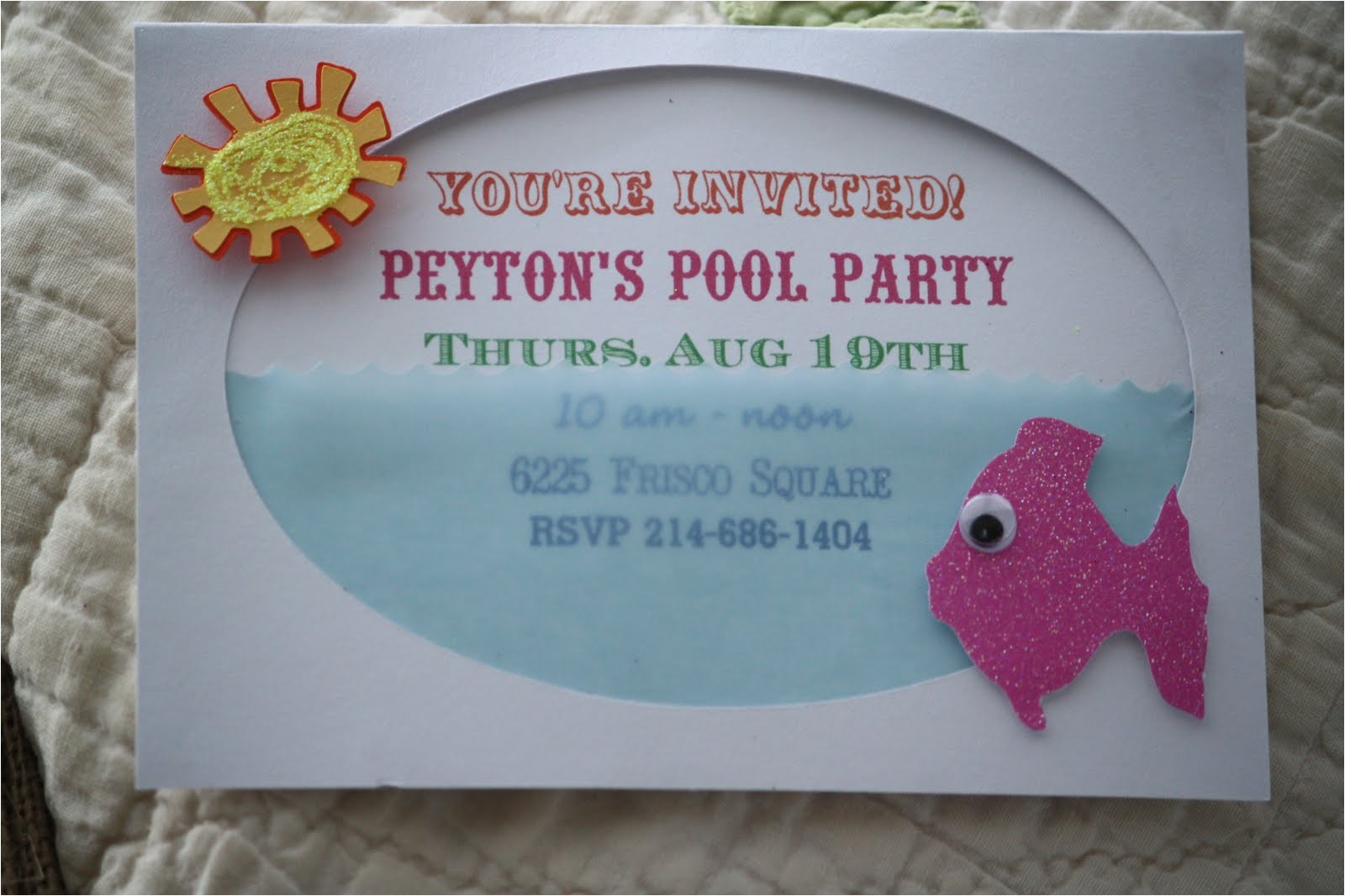 pool party invite from jami at