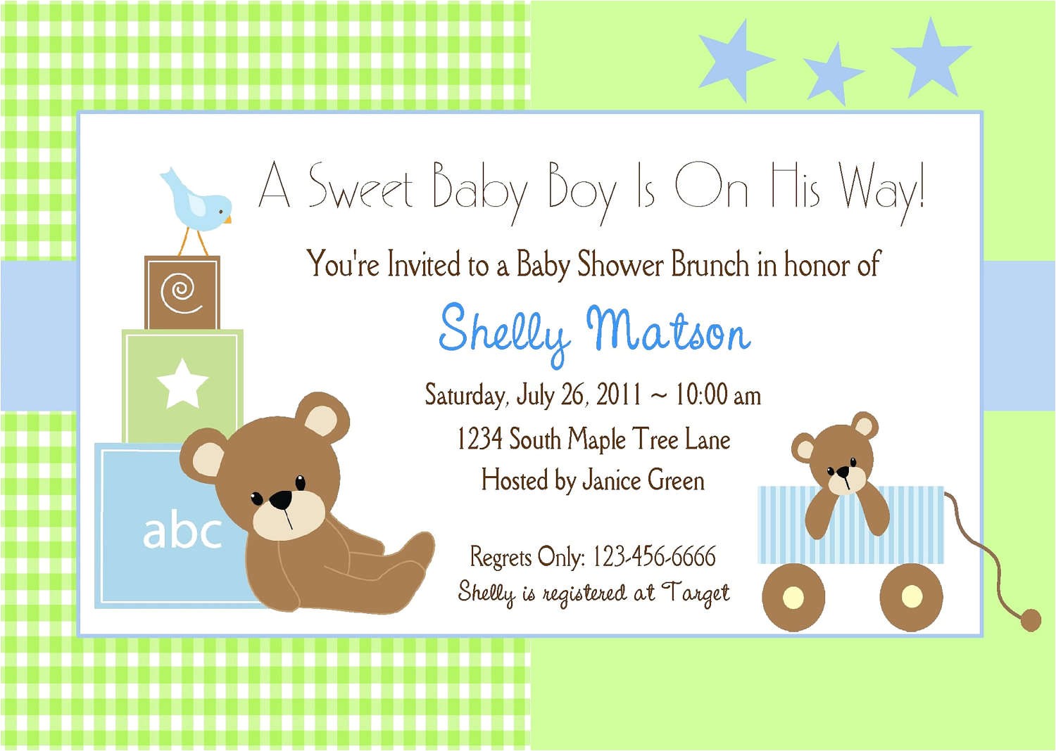 Printable Baby Boy Shower Invitations Baby Shower Invitation Wording Lifestyle9
