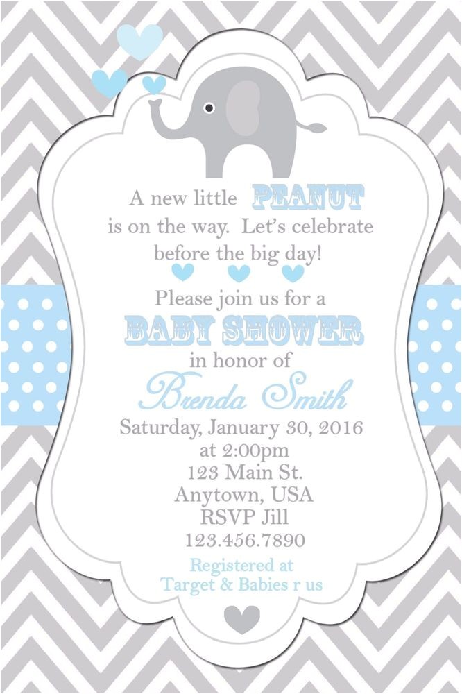 invitations baby showers