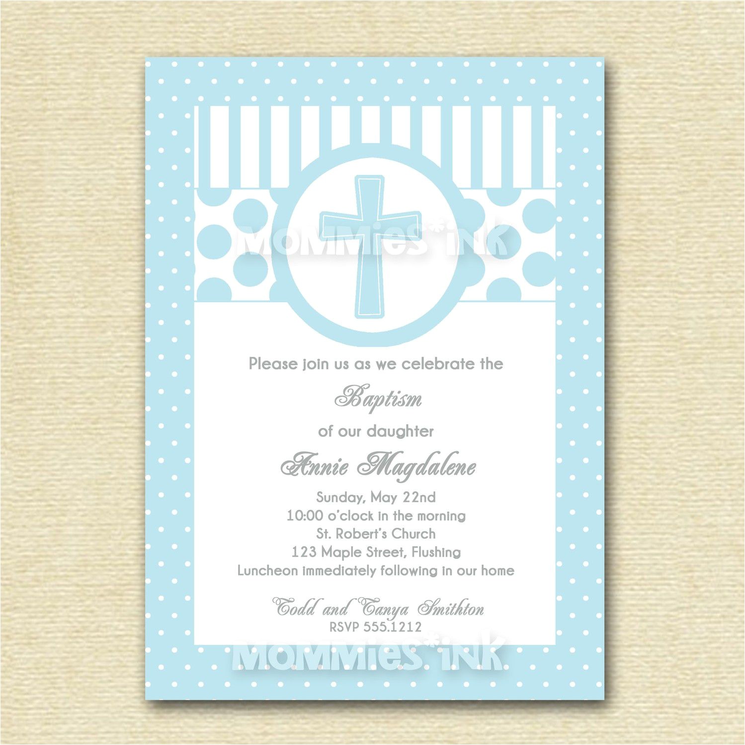 printable baptism invitations