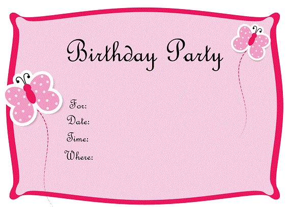 free printable birthday invitations for tweens