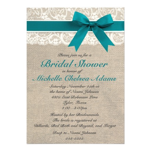 quick bridal shower invitations