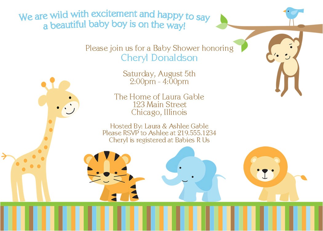 having a baby shower dont for the invitations