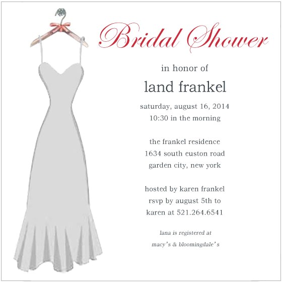gray wedding dress silhouette bridal shower invitations hpb099 p 529