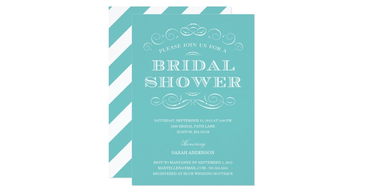 classy shower bridal shower invitation 161144458386834344