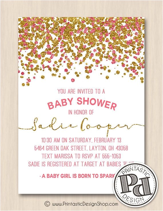 sparkle baby shower