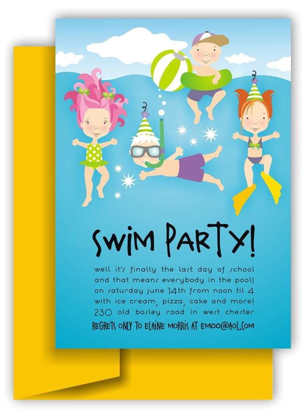 pool party ideas and graphics