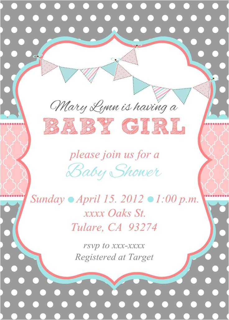 baby shower invitations tar
