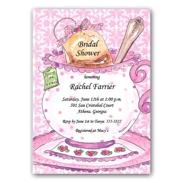 bridal shower invitations paper