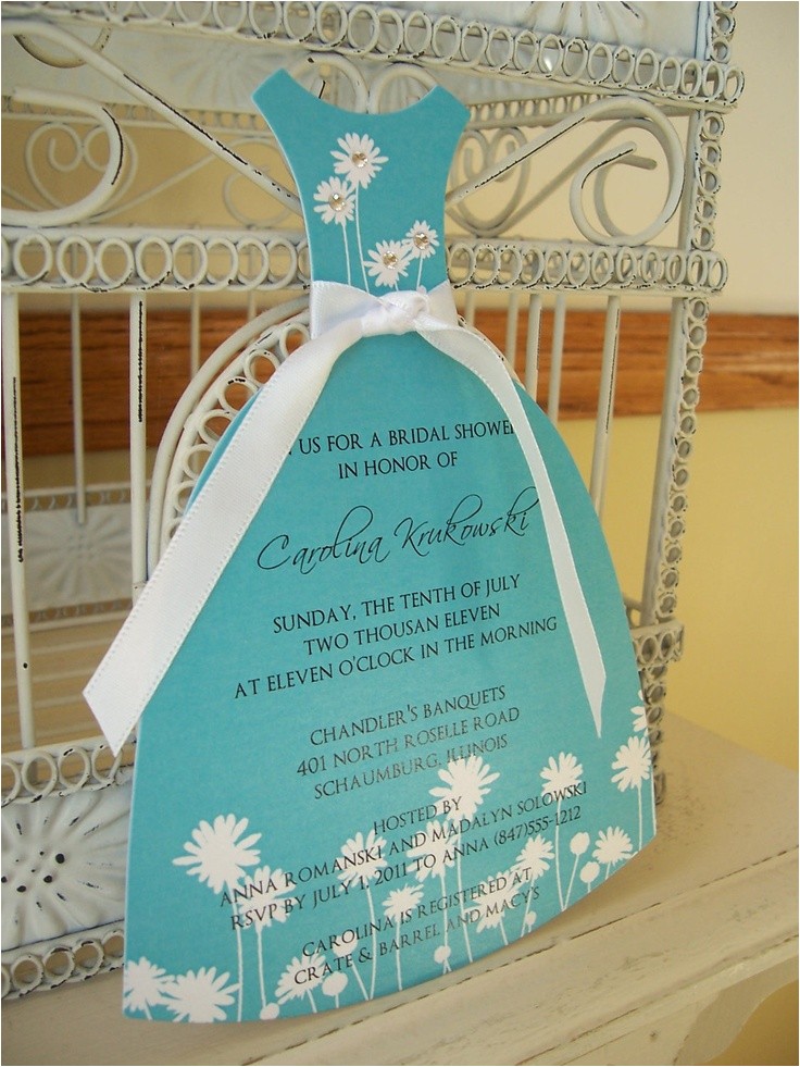 tiffany co bridal shower invitations