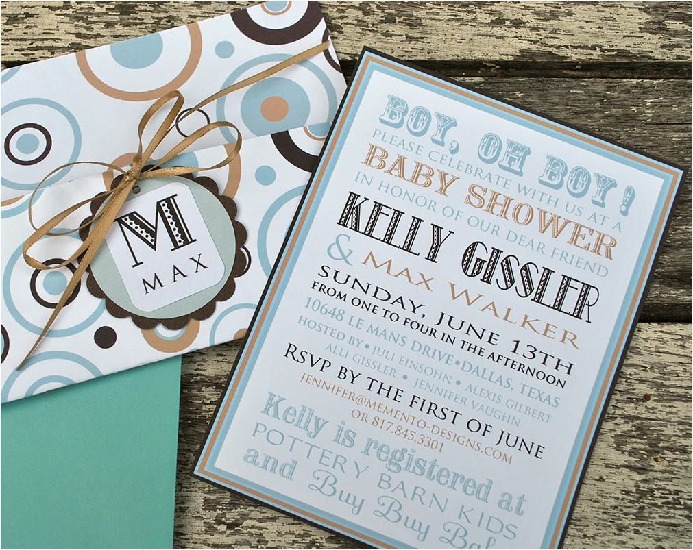 inspiring unique baby boy shower invitations to inspire you
