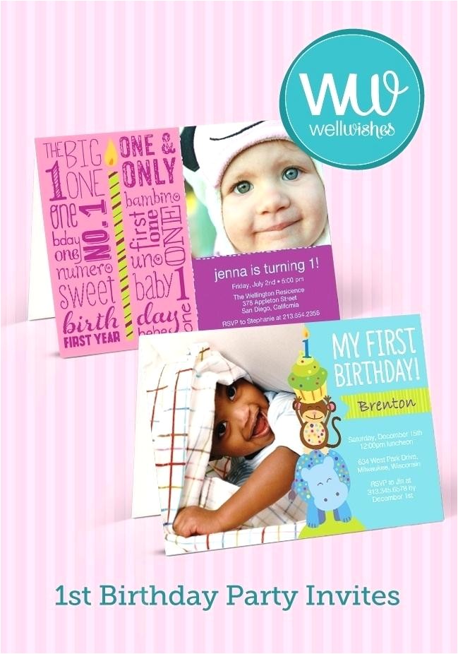 Walgreens 1st Birthday Invites Wmmfitness