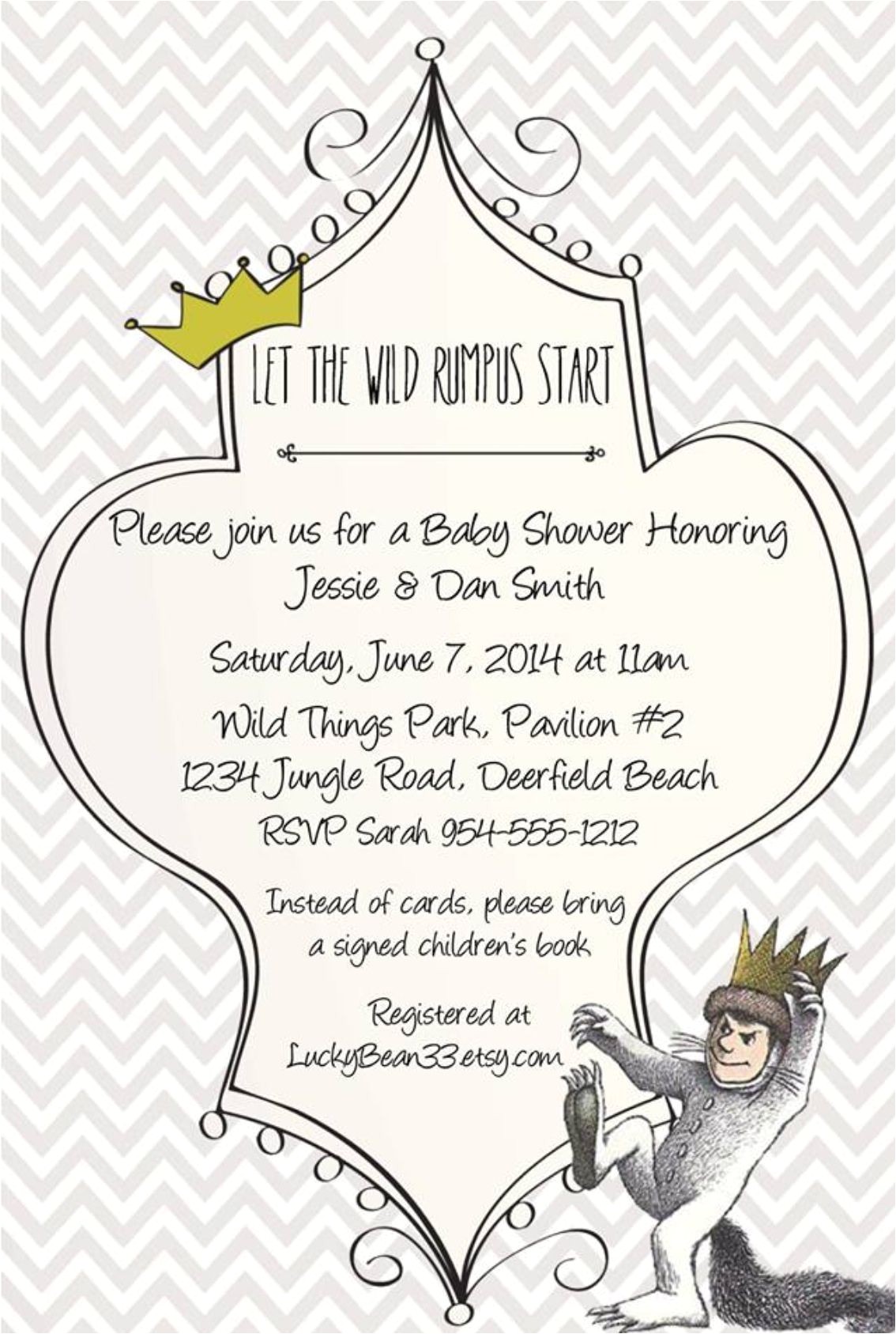 Where the Wild Things are Birthday Invitation Template where the Wild Things are Invitation Template Www