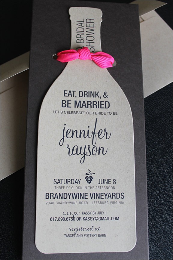 wine bottle invitation wine invites