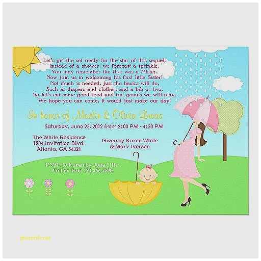 baby shower invitation wording ideas for second child