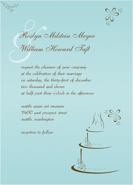 spanish wedding invitation wording