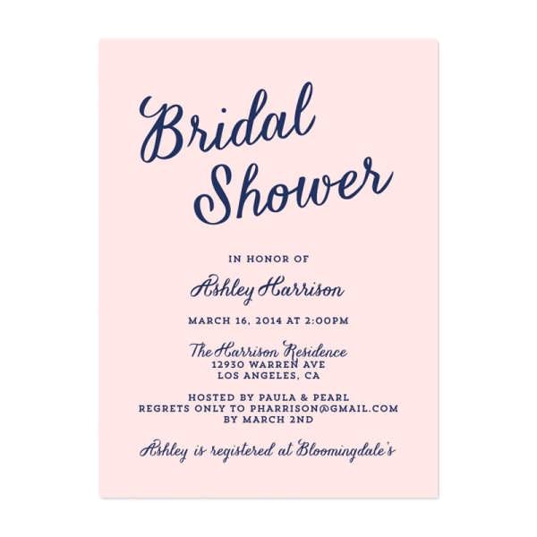 wording for bridal shower invitations in spanish