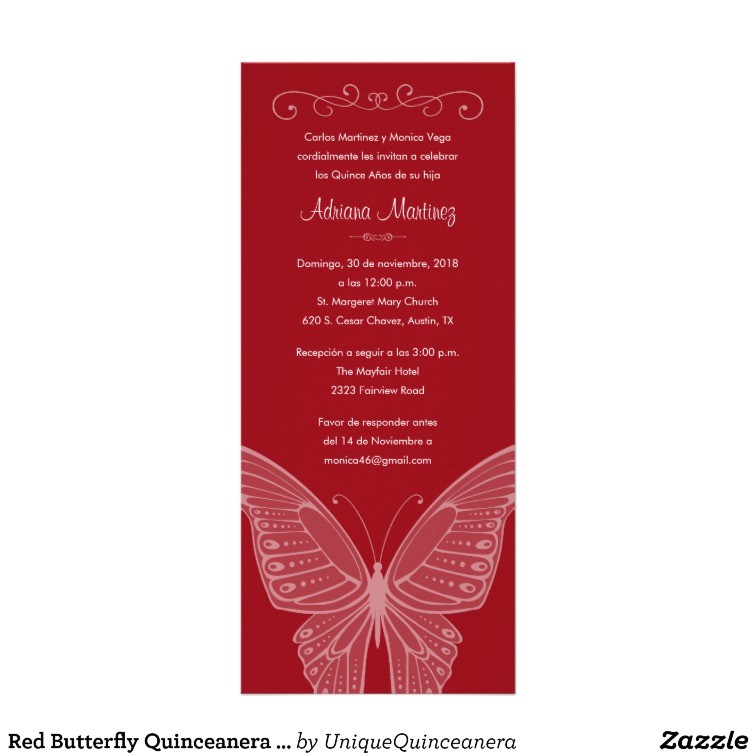 butterfly quinceanera invitations invitation wording in english text 1