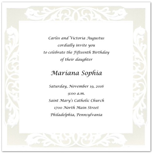 wedding invitation wording samples in spanish